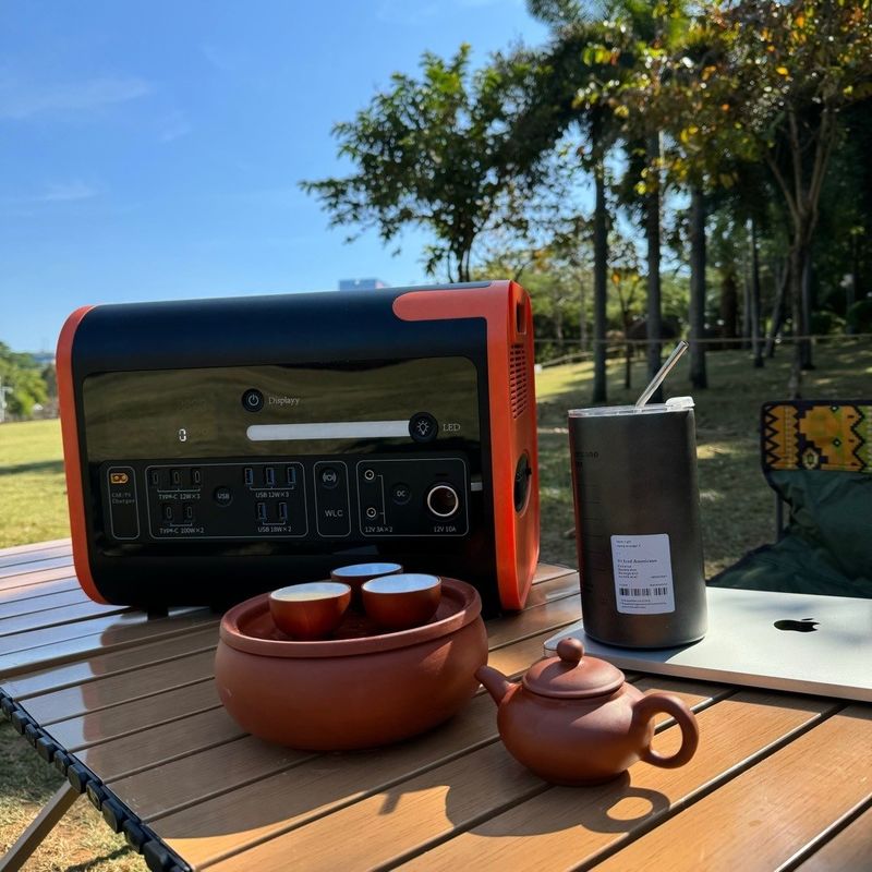 AT22 2000W 2200W LiFePO4-batterij draagbare elektriciteitscentrale voor buitensysteem