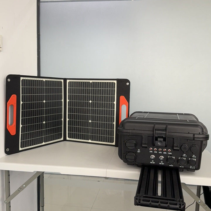 4000W zonne-energie voor mobiele noodstations met USB/Type-C 18W maximaal en langdurig