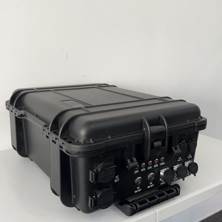6-7 uur oplaadtijd 4kw LiFePO4 batterij 3840wh mobiele energiecentrale voor elektrische auto's