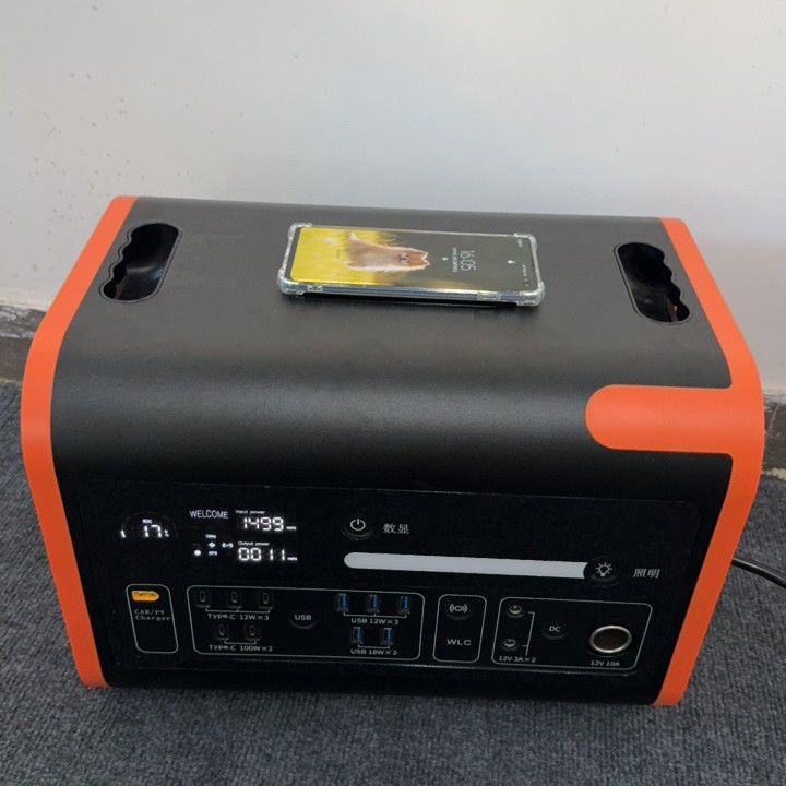 600W 2000W Draagbare elektriciteitscentrale Zonne-generator Noodstroomonderbreking Camping 2048wh Buitenvoeding