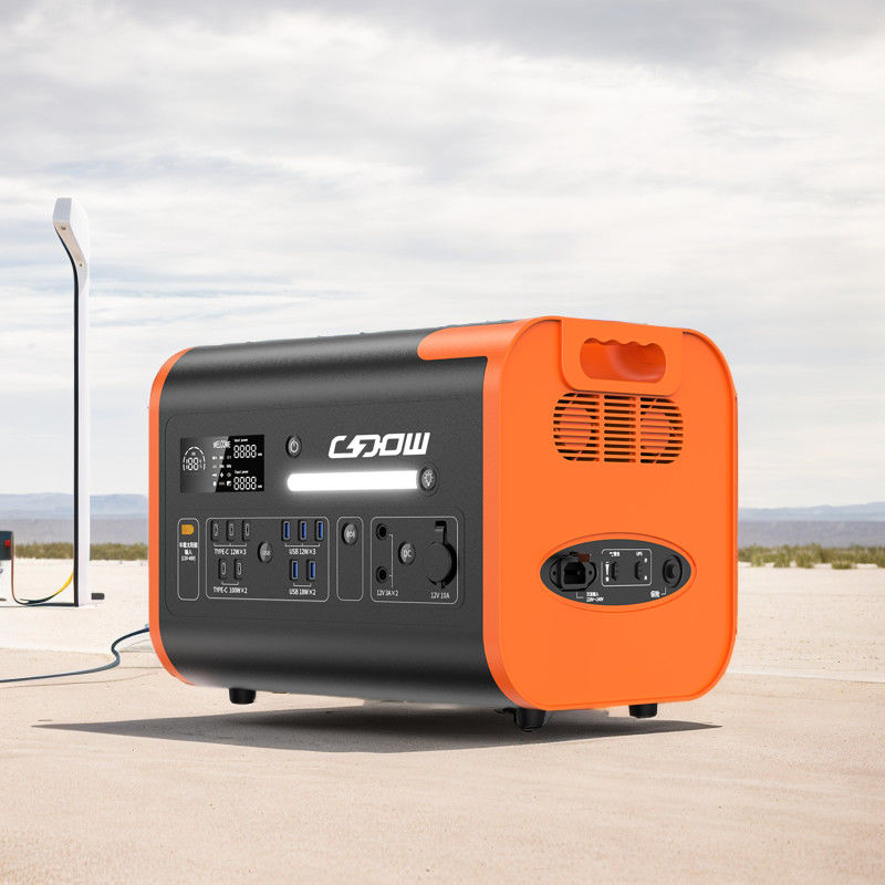 Grote capaciteit 2000W tweeweg snellaadgenerator voor draagbaar opladen