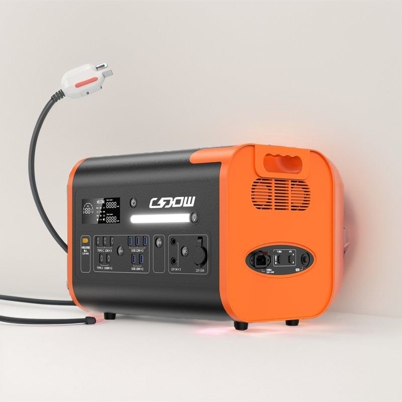 AC 220V-240V kleine zonne-energiegenerator voor thuis draagbare elektriciteitscentrale