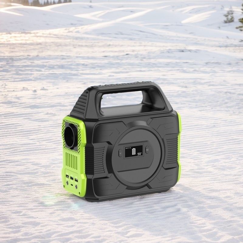 110V 300W draagbaar snellaadstation met LCD-scherm en 8000mAh batterijcapaciteit