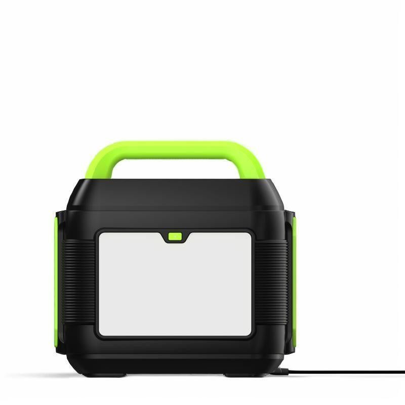 220V 600W 300W 2200W mobiele energiecentrale voor kamperen met zonnepaneel en LED-licht