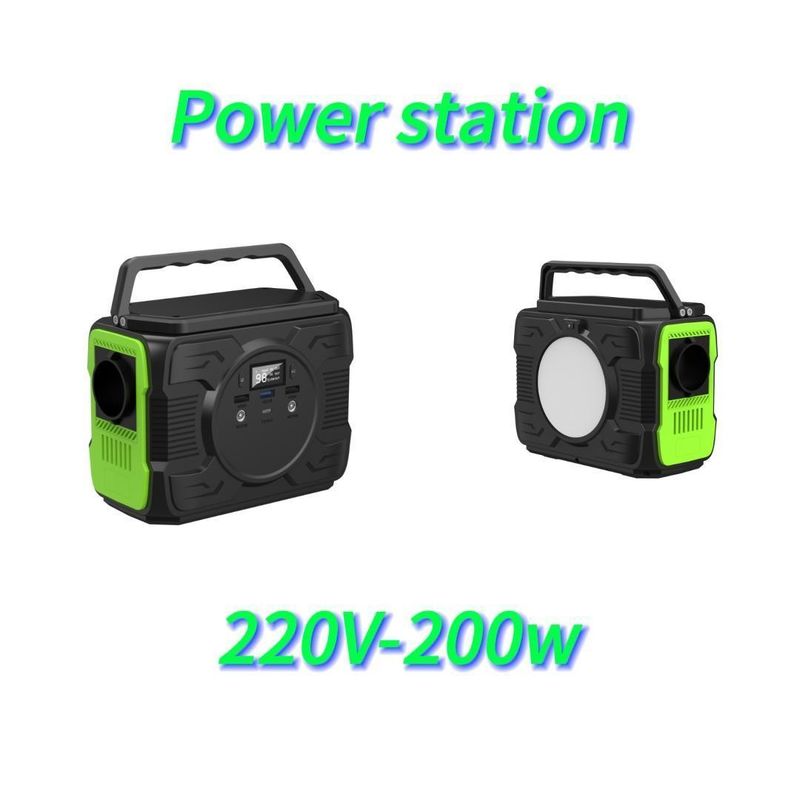US 200/stuk Ec5 Uitgang 12V/200-300A Draagbare zonne-energiegenerator voor huishoudelijke apparaten