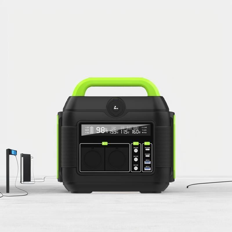 Draagbare mobiele 600W-stations voor buitenactiviteiten en noodsituaties