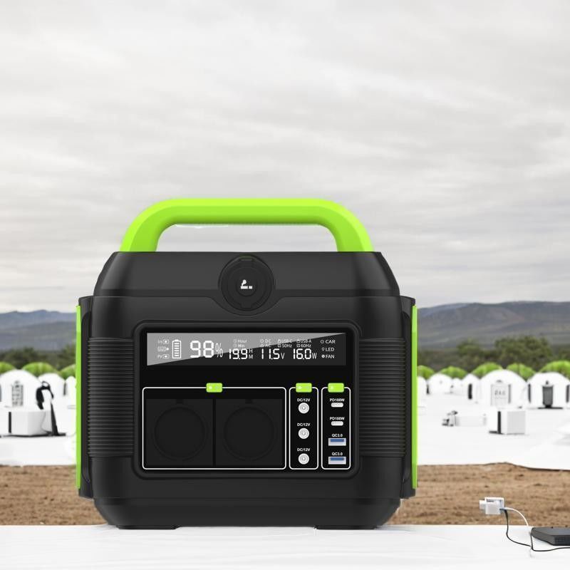 Aanpassing 100V 220V Europese energiecentrale voor buitencamping en thuisopladen