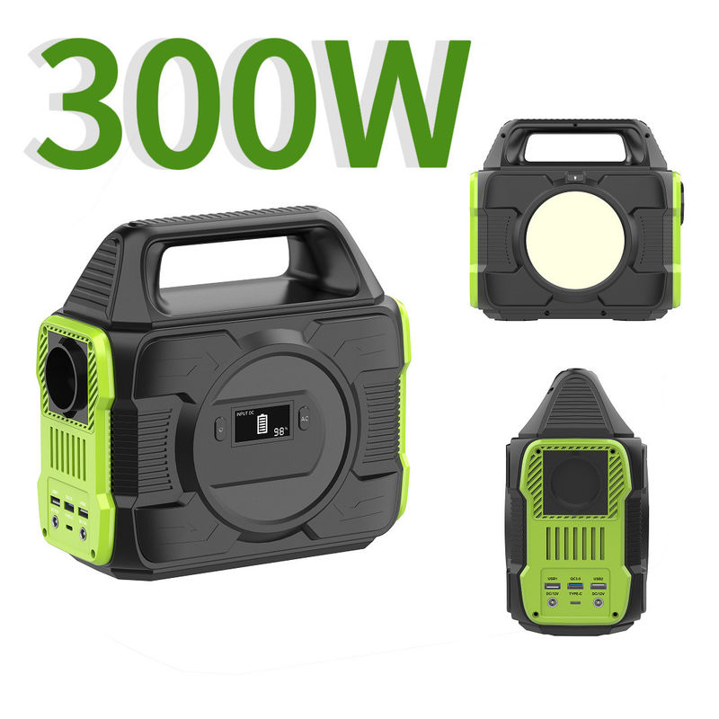 Outdoor Essential 300W 600W zonne-oplaadbank met MPPT en lithiumbatterie