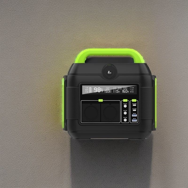 Multifunctioneel zonnepaneel AC Quick Charging 3.0 Emergency Power Supply 110 V 220 V Draagbare zonnecentrale S6 MPPT