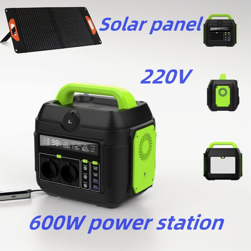 Draagbare zonne-energieopslagcapaciteit voor UAV-oplaadstations voor mobiele telefoons 258*212*249mm
