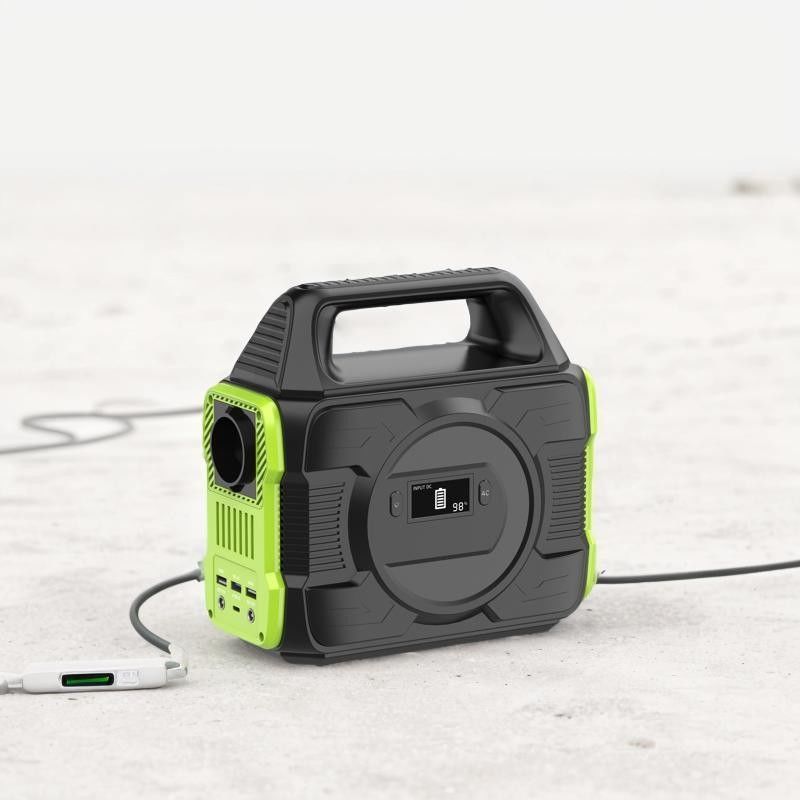 Buiten draagbare elektriciteitscentrale met vloeibare kristallen display en 2200W hoog vermogen
