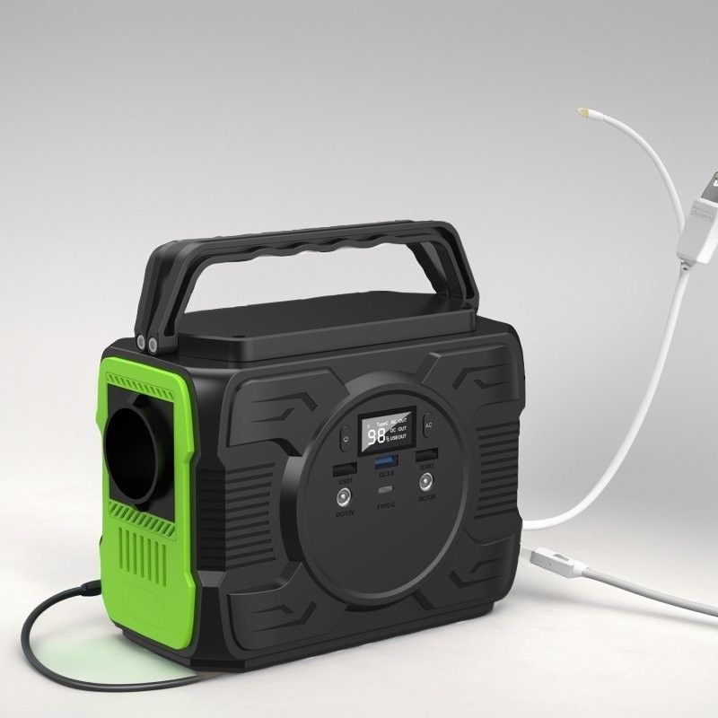 173wh Draagbare zonne-energiegenerator voor buitencamping RV drone mobiele telefoon oplaadbank