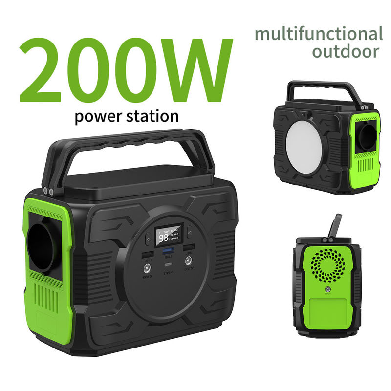 173wh Nominale capaciteit Camping mobiele lithiumvoeding met 12V/200-300A Ec5 uitgang