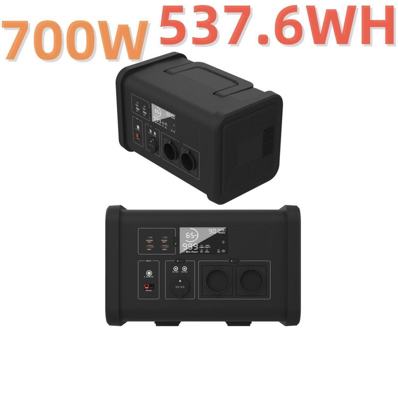 De 700W Draagbare Buitenkrachtcentrale Zonne-Generator De Veiligste Lithium Technologie
