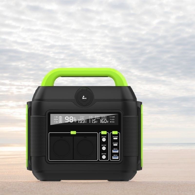 Draagbare 600W snellaadbare mini-noodgenerator met 100W energieopslag