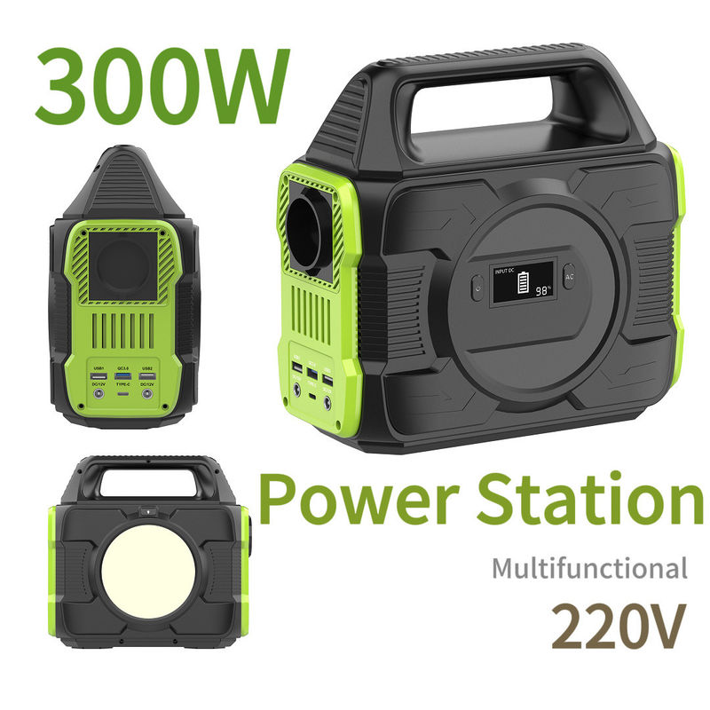 300W Noodenergie Camping Lithiumbatterij Draagbare Power Station met US AC Socket