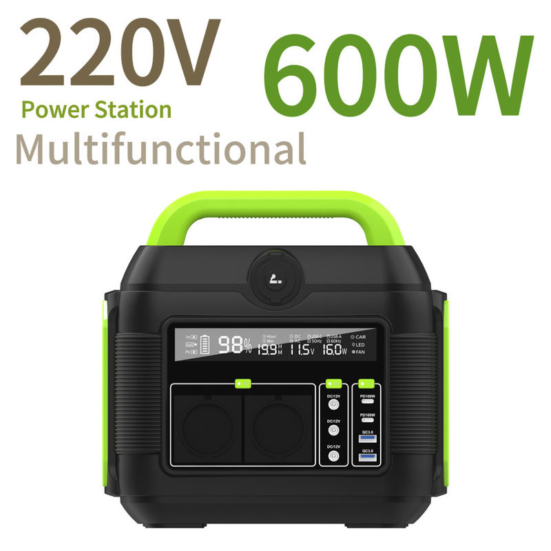 AC Socket Un Draagbare elektriciteitscentrale 600W 300W 500W 1200W 2200W voor camping buitenwerk