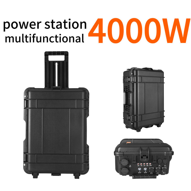 LT-40 4000W zonne-generator 3000W draagbare elektriciteitscentrale met opvouwbaar zonnepaneel