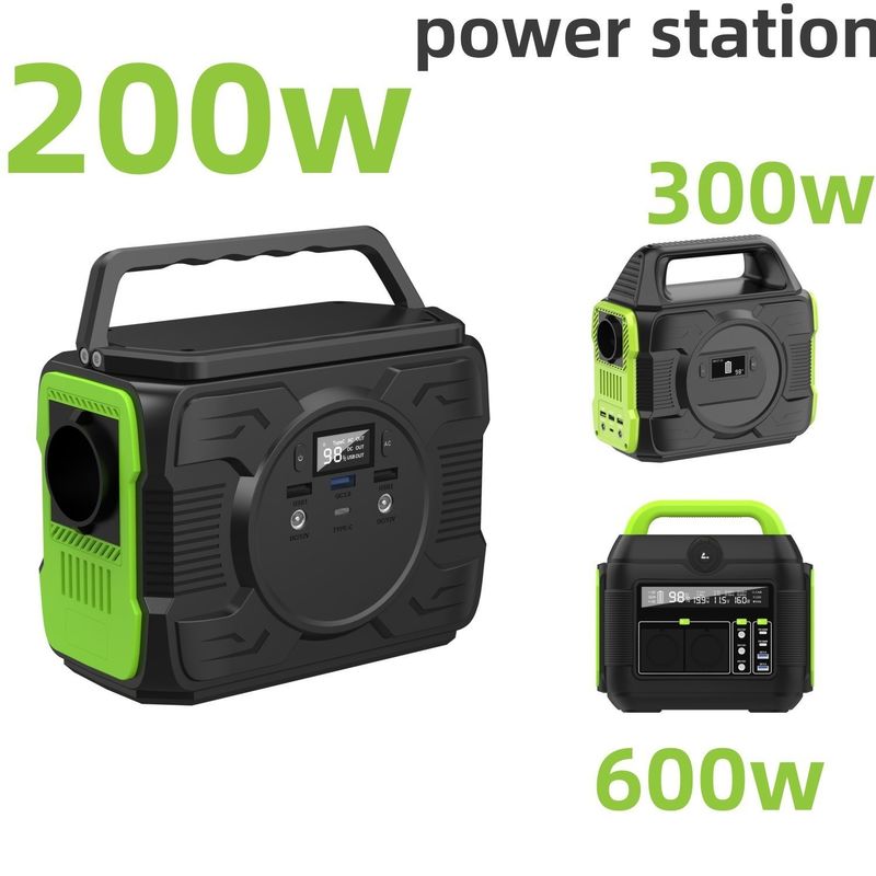 200W/300W/600W draagbare zonne-energiegenerator voor noodhulp in de Oost-Aziatische markt