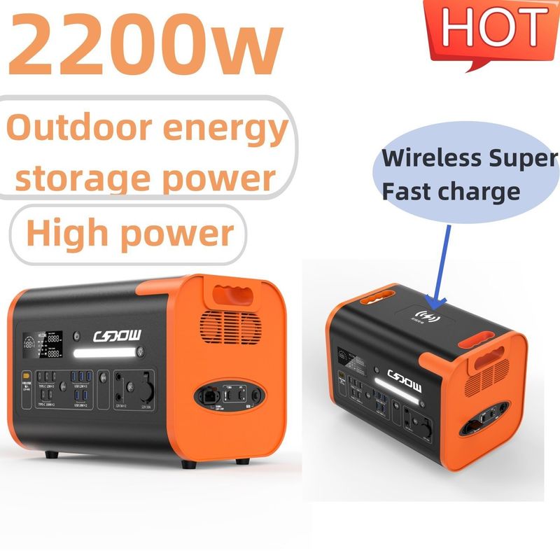 220V zonne-energiegenerator ontworpen voor kantoor 2200W draagbare laadstation op concurrerende prijs
