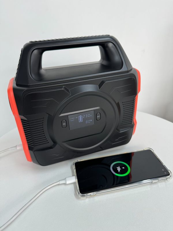 Aanpasbare 300W Li-ion batterij back-up draagbare zonne-generator met MPPT technologie