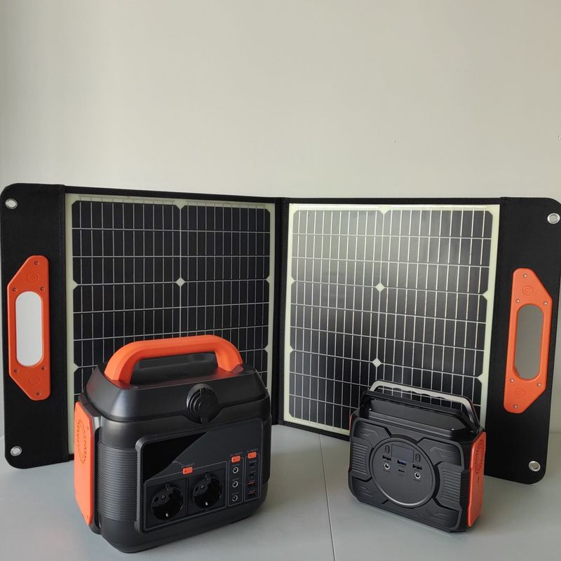 Draagbare zonne-energiegenerator van 200 W met USB1/USB2 Export en nominale capaciteit van 173 wh
