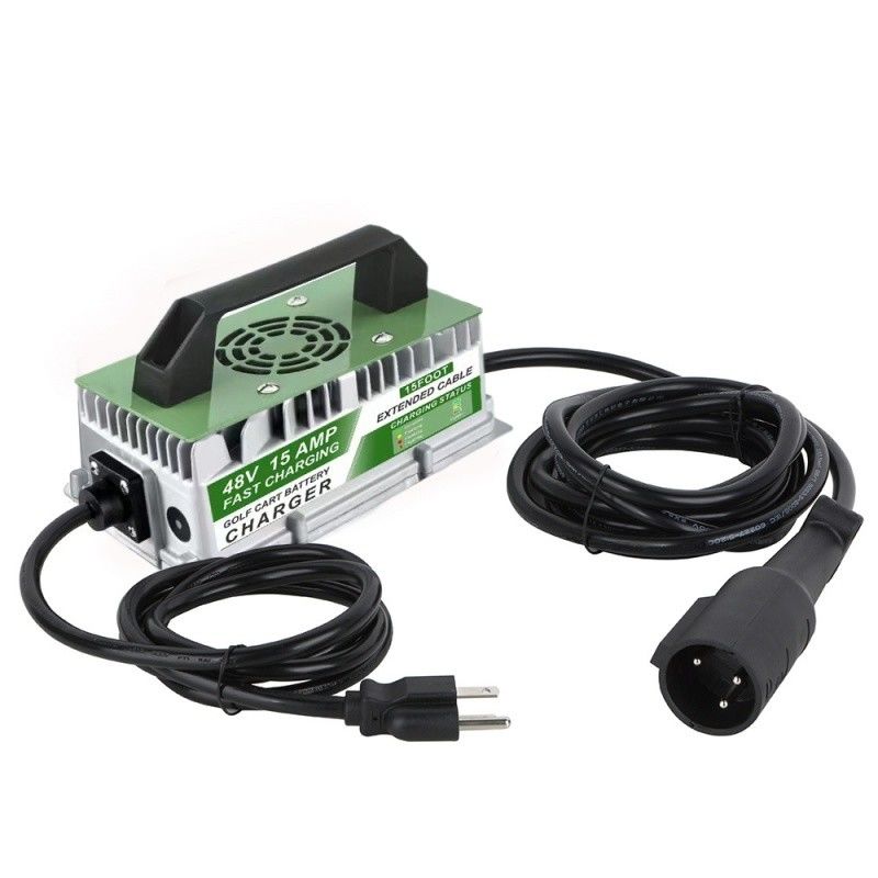 Waterdicht IP67 800W LiFePO4 Charger Smart DC Fast Charger voor vorkheftrucks / golfkarretjes