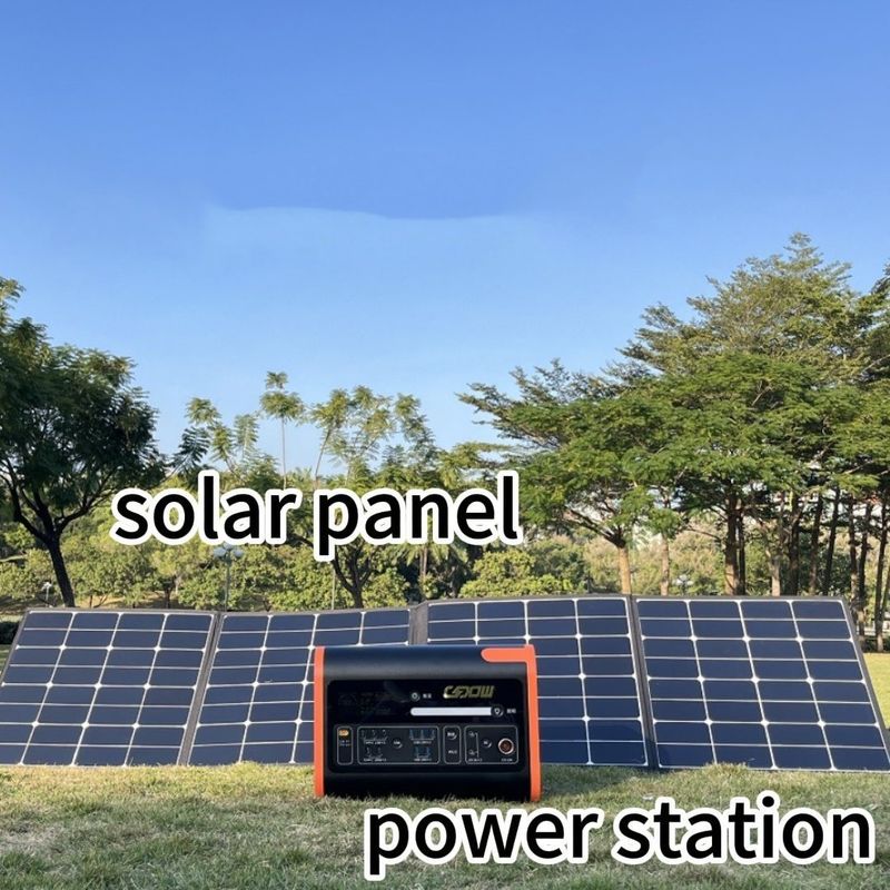2200W zonne-generator 2500W zonnepanelen met draagbare elektriciteitscentrale Uw energiebron