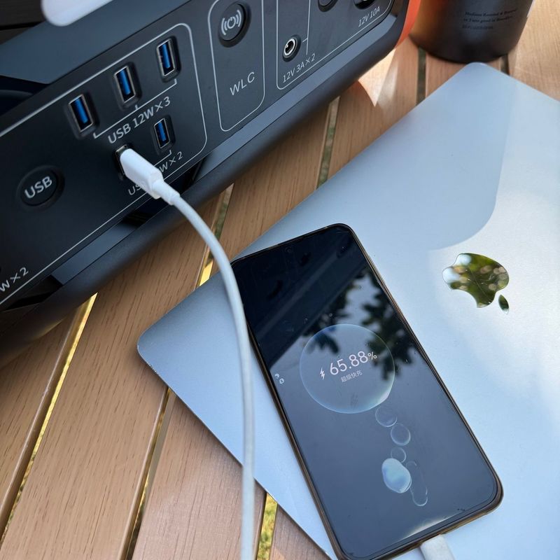 Snel opladen Draagbare elektriciteitscentrale Inverter Zuivere sinusgolf 2200W Nominale uitgangsvermogen
