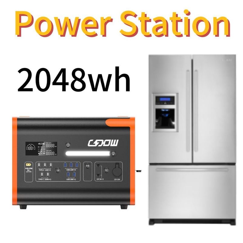 Energie Ultra lange levensduur LiFePO4 zonne-generator Draagbare buitenstations