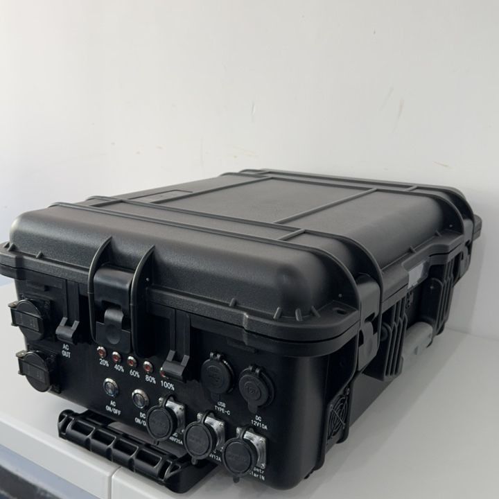 6-7 uur oplaadtijd LiFePO4 batterij voor camping CPAP Auto RV zonne-generator 4000W