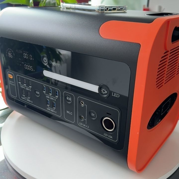 600W 2000W draagbare elektriciteitscentrale zonne-energiegenerator voor camping