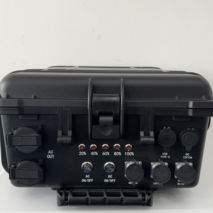 3000W draagbare grote motor noodstroomgenerator voor hoge vermogen AC-uitgangsenergie