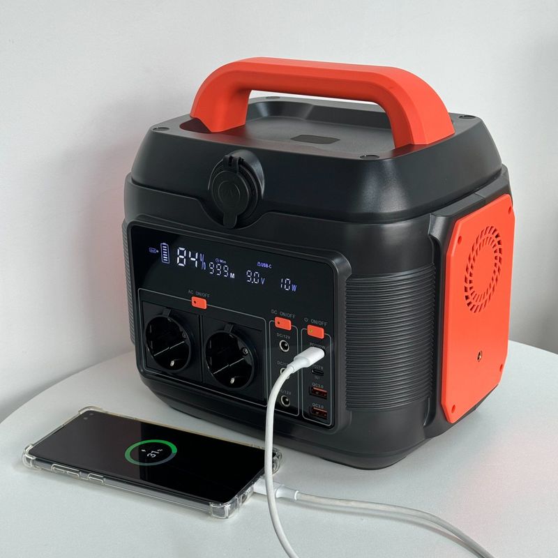 150W/200W/600W draagbare elektriciteitscentrale voor buiten- en huishoudelijke noodvoorziening