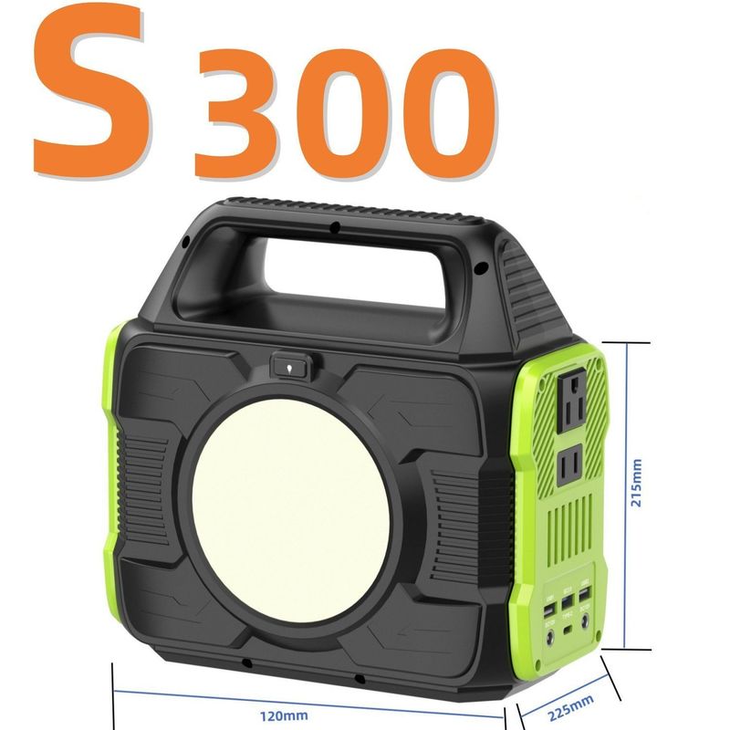 300W Mini Draagbare Power Station Krachtig en aanpasbaar voor noodstroom back-up