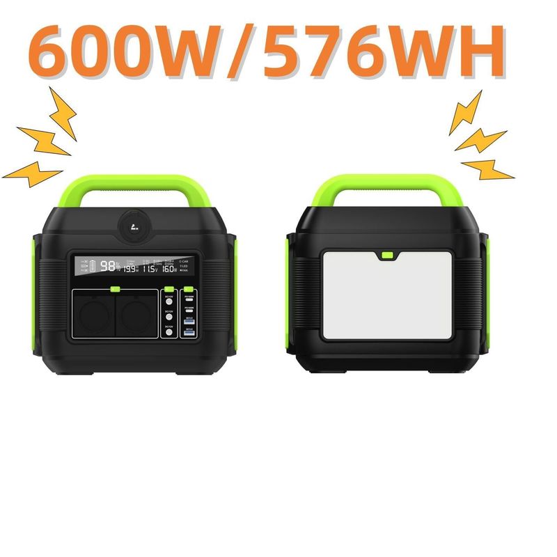 Herbruikbare 600W/160000mAh snellaadstation 110V Draagbare AC/DC/USB/Type-C Power Bank S6