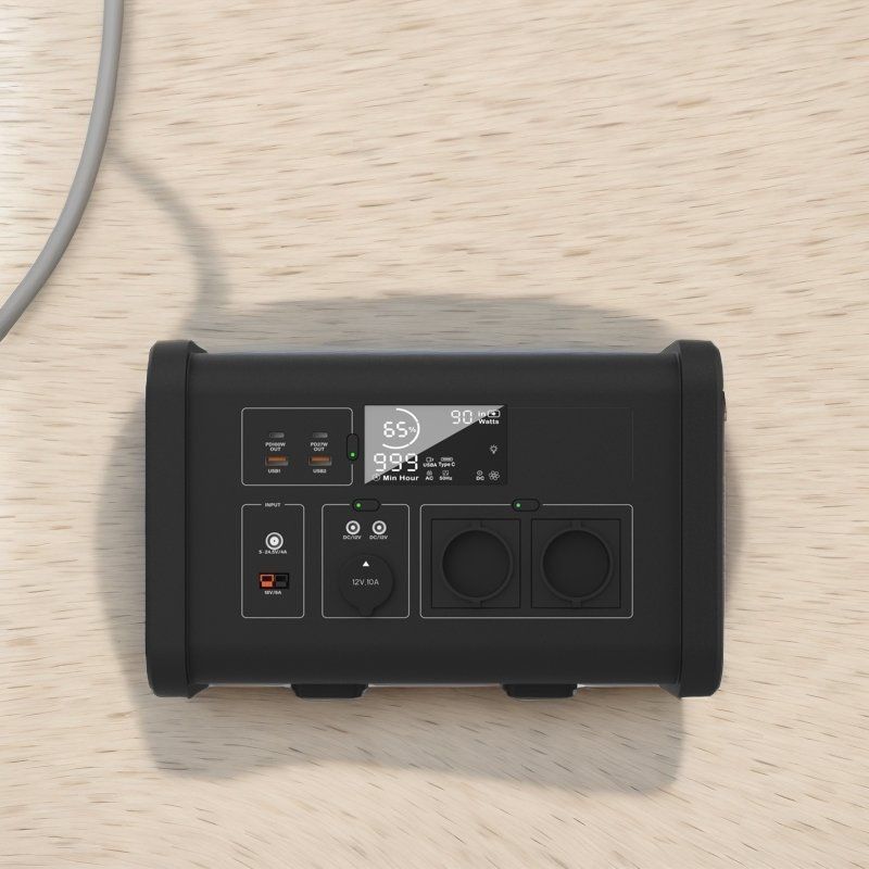 LiFePO4 700W huishoudelijk zonne-energie-oplader Draagbare generator