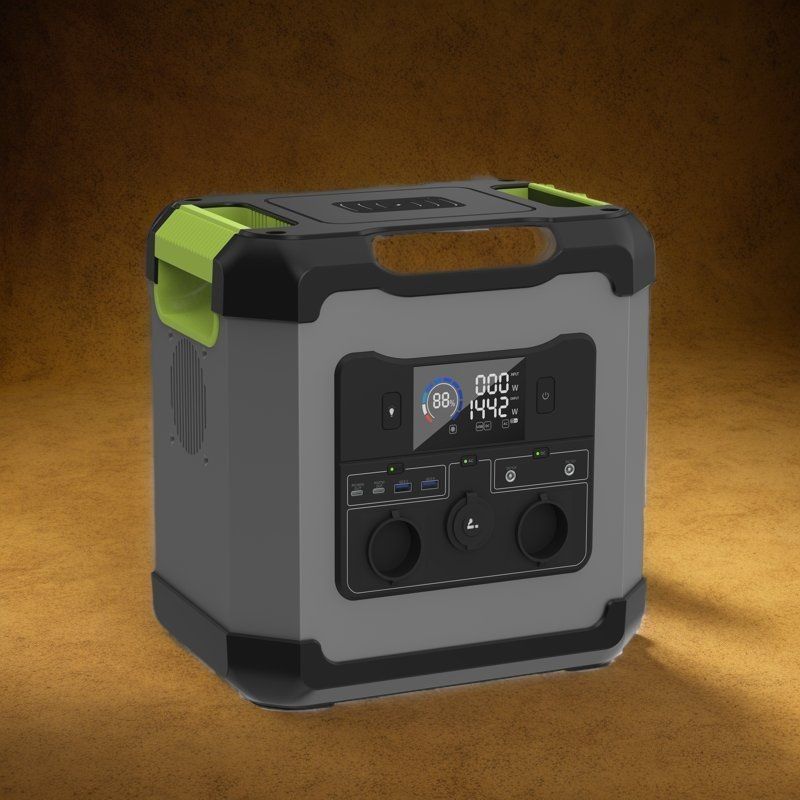 Emergency LED Light High Power 2000W Draagbare energieopslagstation voor het opladen van UAV