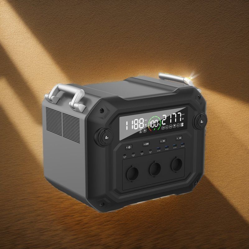 Un38.3/MSDS geteste zonne-energiegenerator 2500W 2000W 3000W draagbare elektriciteitscentrale voor mobiele apparatuur