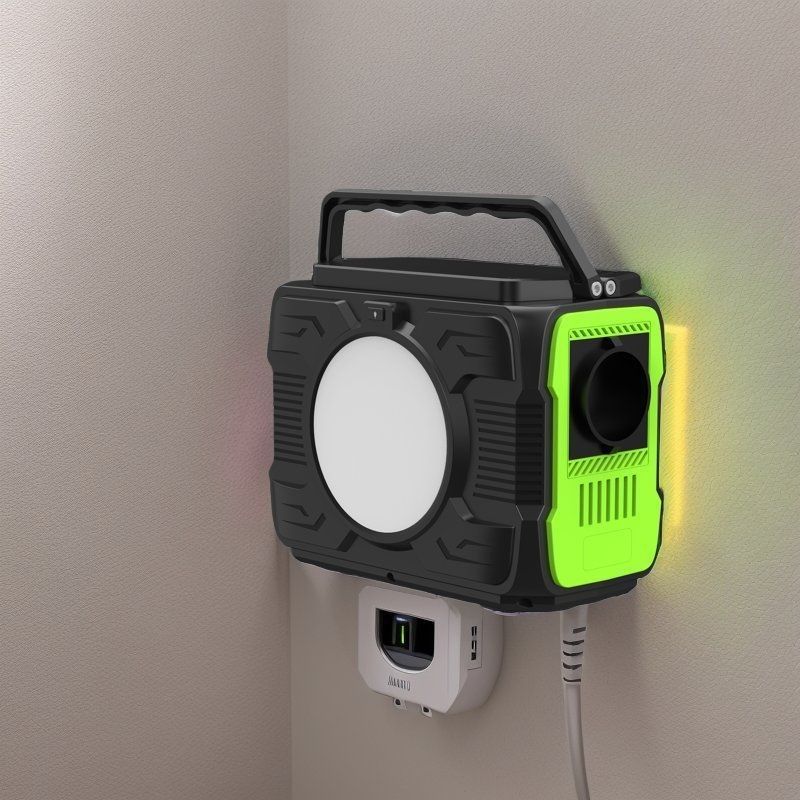 12V-16.8V/6A DC1 2 Uitgang 200W draagbare elektriciteitscentrale voor thuis noodopladen van mobiele telefoons en zuurstofgenerator