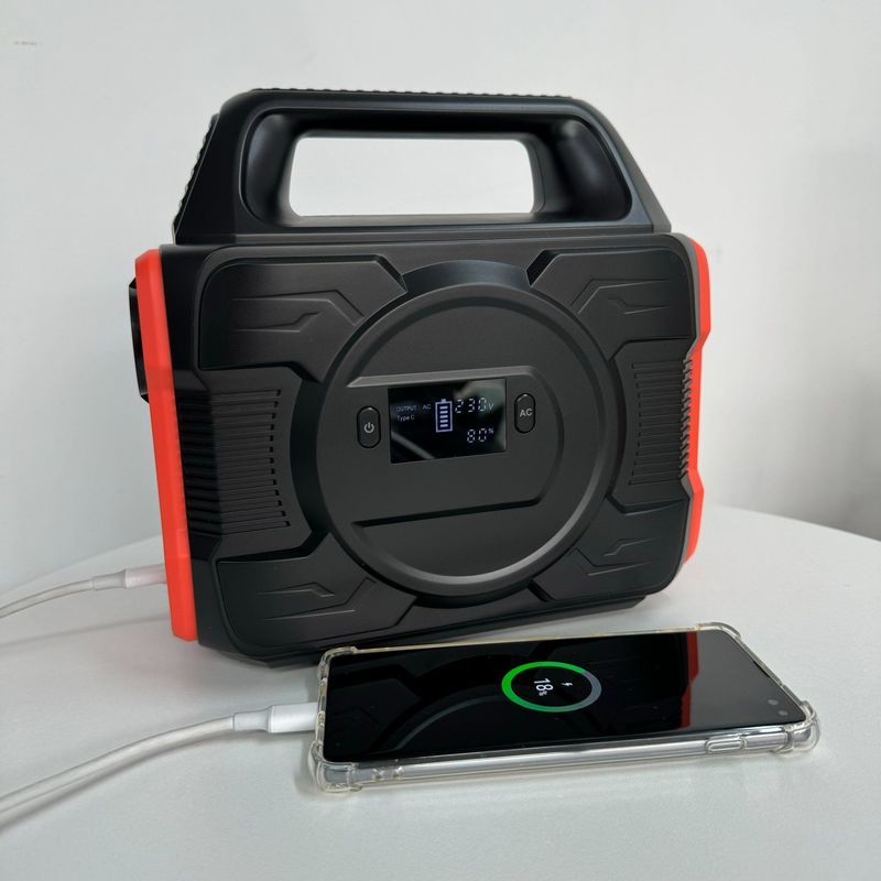 300W High Power Outdoor Camping Emergency Lithiumbatterij 288wh Draagbare voedingsbron