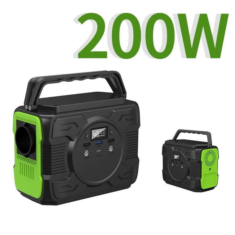 Ternary Lithium Battery 200W Draagbare Generator UPS Type Power Station voor noodgevallen