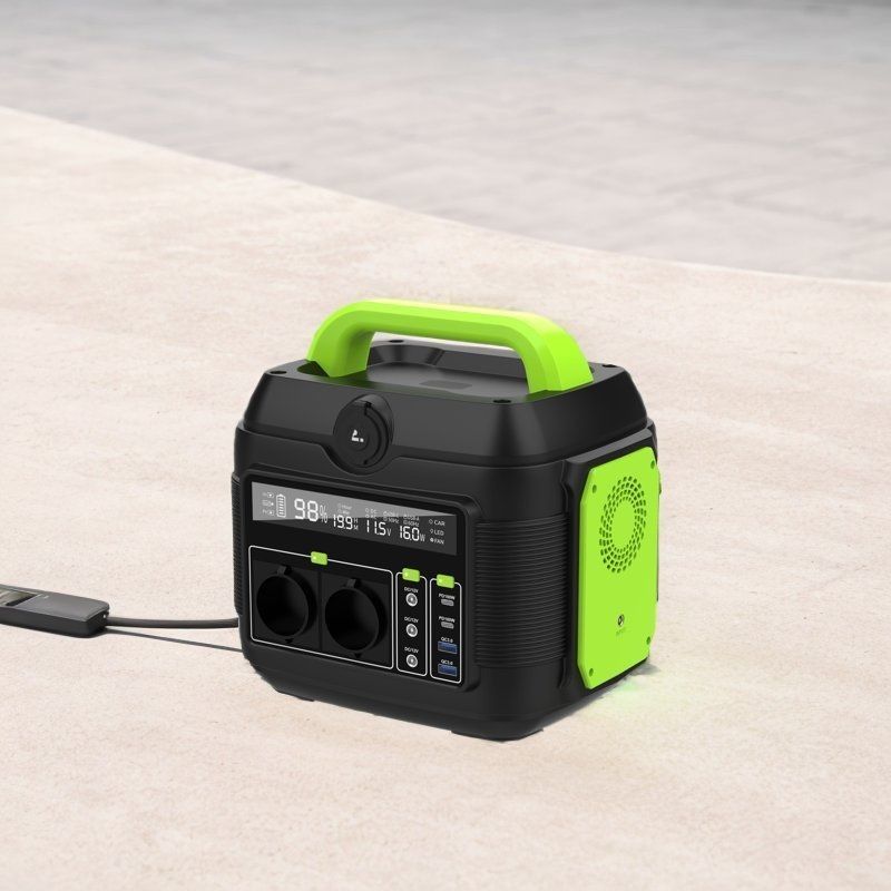 Aanpasbare 600W Mini UPS Draagbare Generator 220V EU AC Socket Noodvoeding