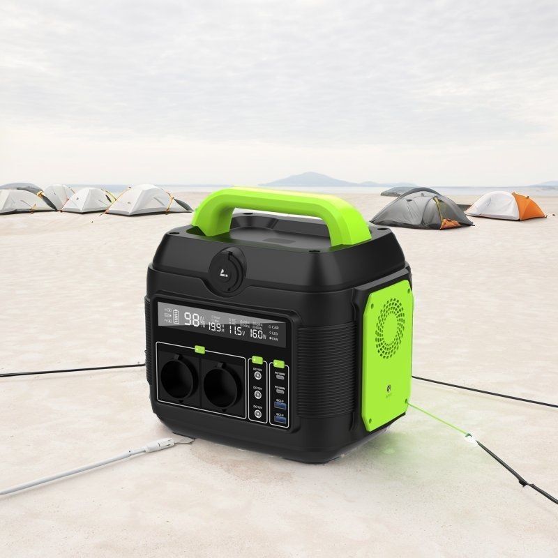 Outdoor Camping Power Solution 600W Power Station met lithiumbatterie en S6 Output