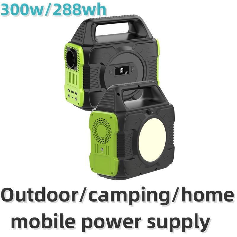 300W oplaadbare zonne-energiegenerator voor draagbare elektriciteitscentrales en opladers voor mobiele telefoons