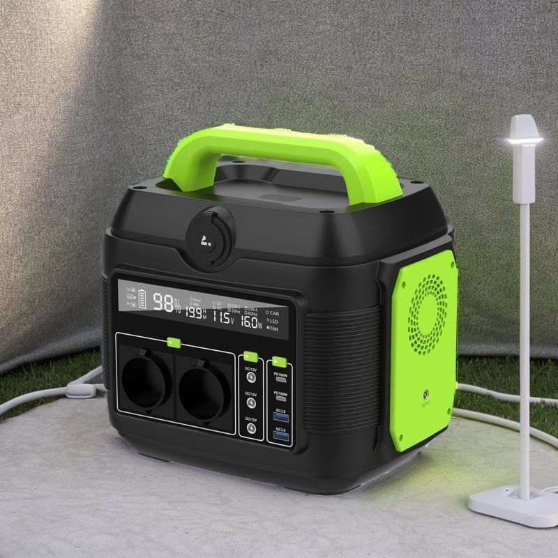 LiFePO4-batterij DC AC Draagbare zonne-energiecentrale voor binnen- en buitenvoorzieningen