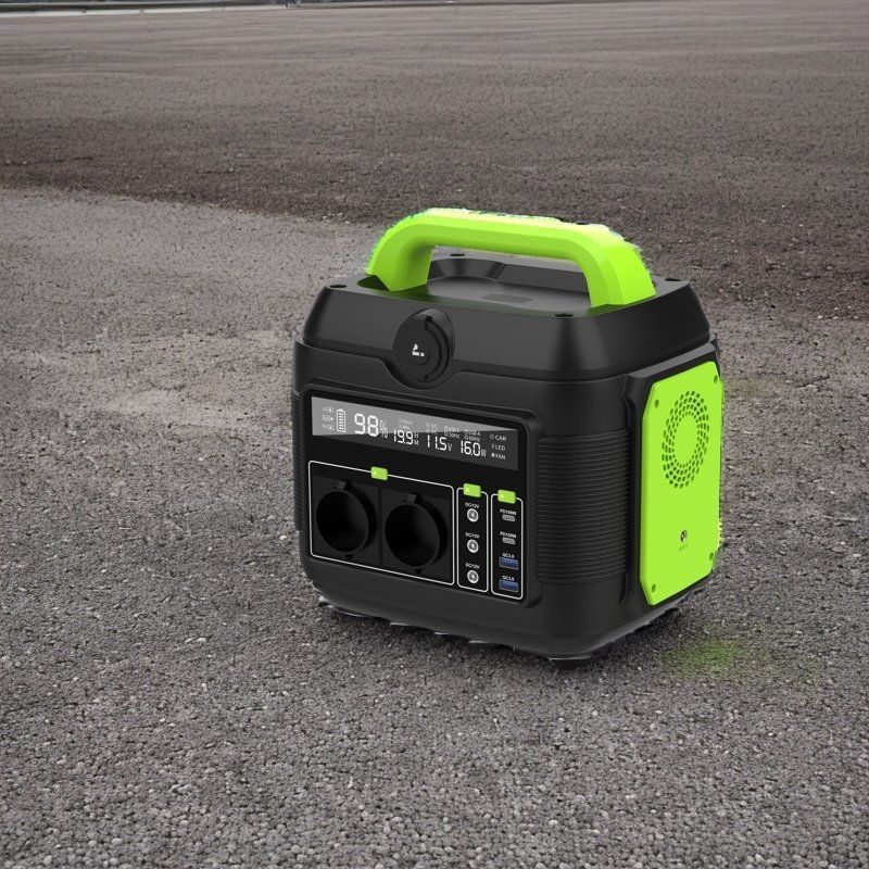 Aanpasbare kleur 600W 576wh Solar Power Generator voor thuis 110V 220V voor buitenactiviteiten