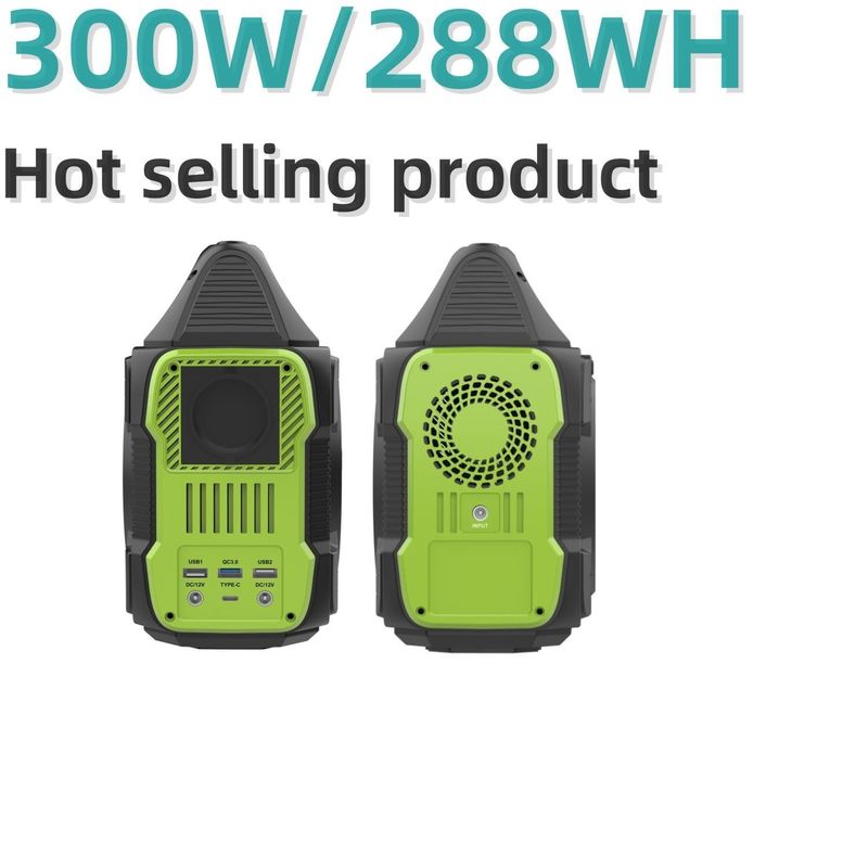 Outdoor Fast Charging 300W Draagbare Zonnecentrale Zonnegenerator met Lithiumbatterie S3