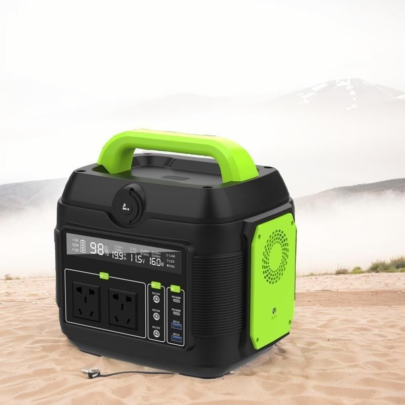 600W High Power Portable Outdoor Home Emergency Generator met uitneembare batterij