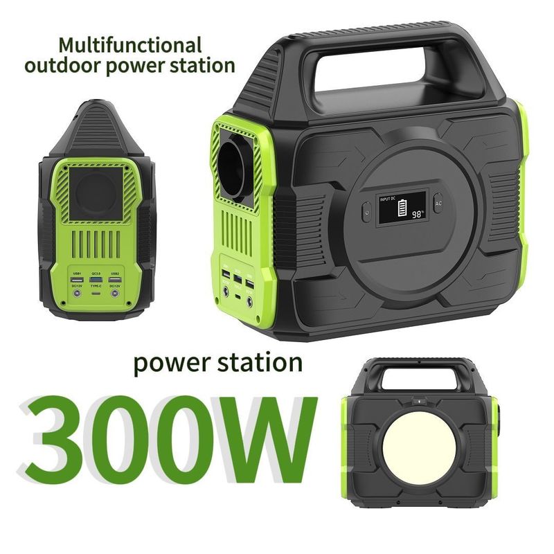 300W/500W/600W kleine oplaadbare zonne-energiegenerator voor draagbare elektriciteitscentrales